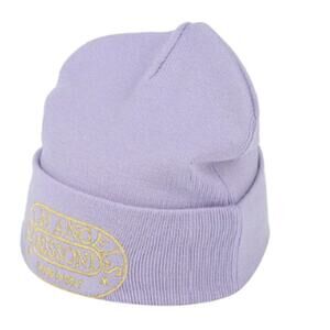 Palm Angels  x  Missoni embroidered Wool Beanie Lilac